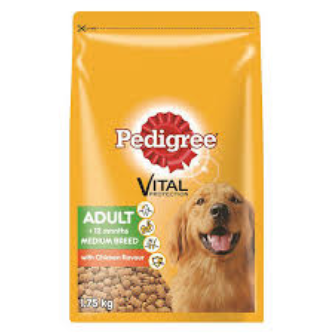 PEDIGREE MEDIUM BREED WITH CHICKEN 8KG